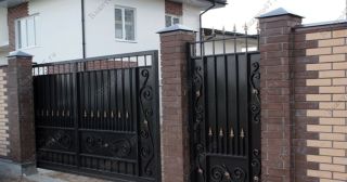 Купить распашные ворота кованные Салехард, цена от 4874 руб.